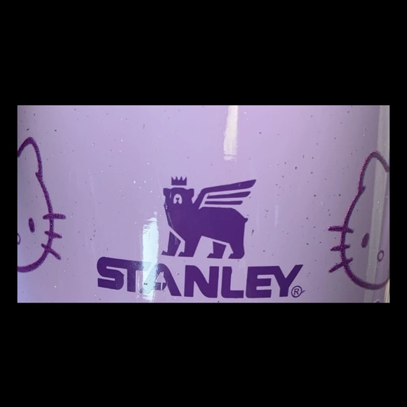 Stanley Lavender Hello Kitty Tumbler 40oz with Lid and Straw - Picture 3 of 7